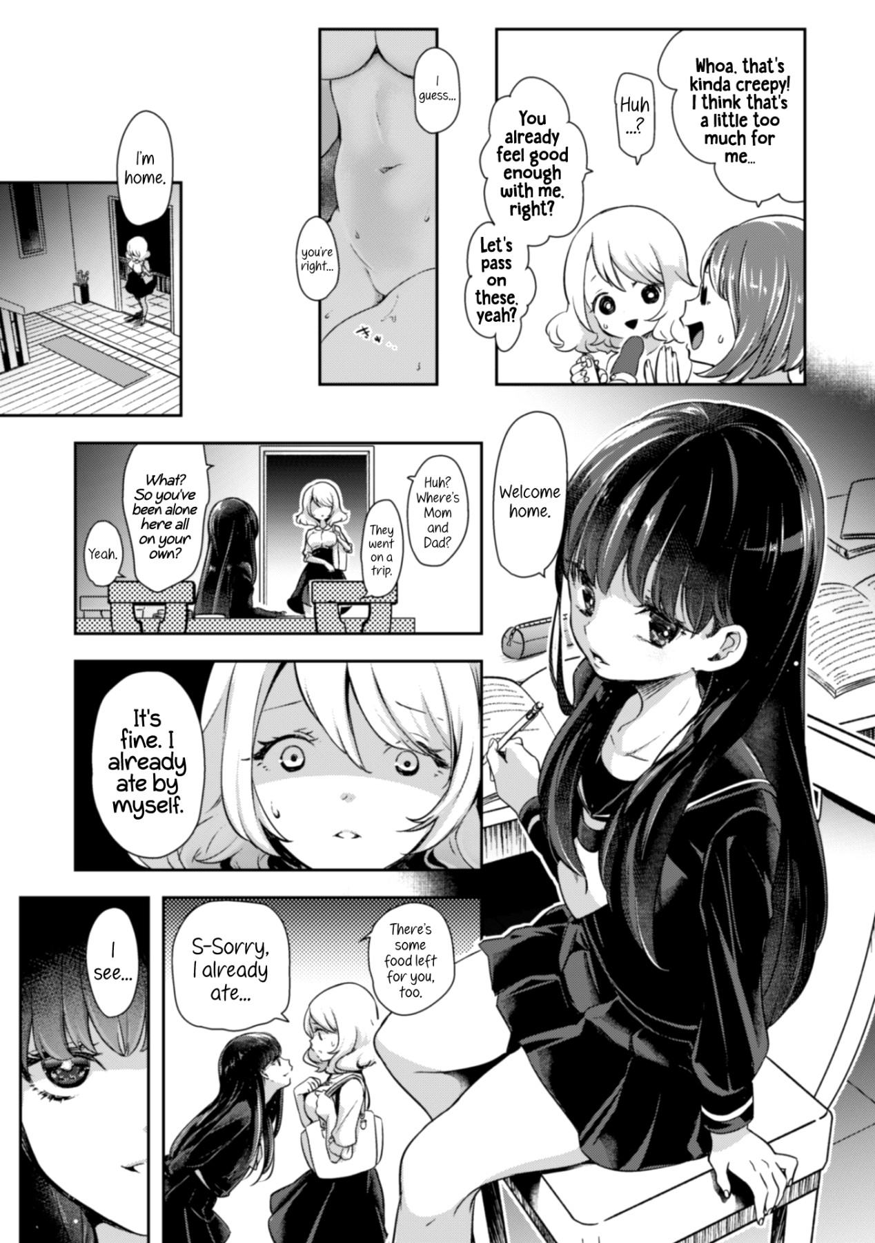 Hentai Manga Comic-2D Comic Magazine NTR Lesbians - If Your Girlfriend Got Taken By a Lesbian-Read-7